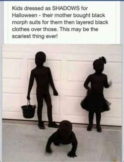This may be a good way to get your kids hit by a fucking car&hellip; but sure&hellip; lets go with “genius costume idea”&hellip; &gt;_&gt;