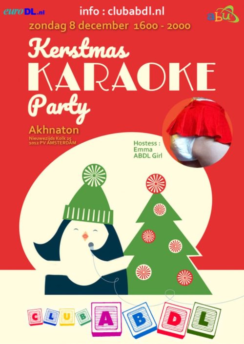 emma-abdlgirl: Sunday 8 December it’s time for the Club ABDL Christmas Karaoke! 