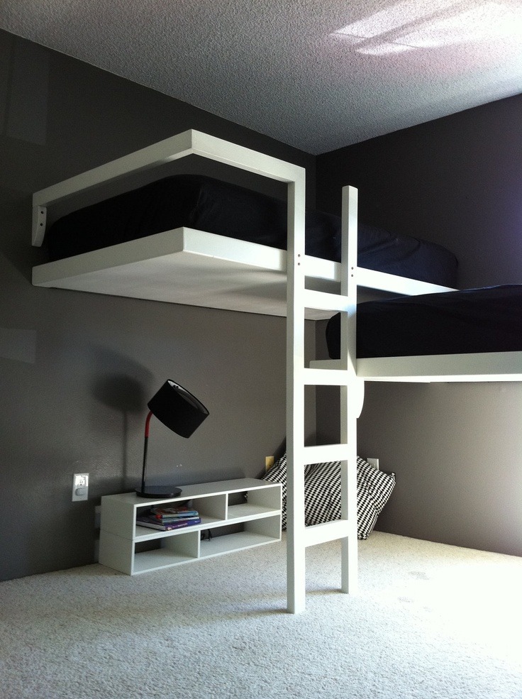 Loft bed with a cool teenager bedroom ideas milf porn