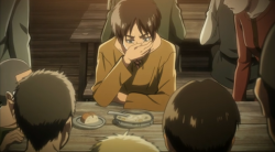 lalondes:  remember when everyone was quizzing eren with questions about titans and he had a PTSD flashback to his mom’s death and became visibly upset and marco basically told everyone who was harassing him to shut the fuck up and let him be i love