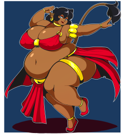 eikasianspire:  Big ladies are great. Bellydancers are great. Fat girl belly dancers are nnnnnngh!   Getting back to using the binary pen again. Forgot how fun it is to use. 