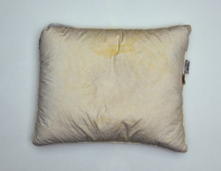likeafieldmouse:  Damien Rudd - Objects of Intimacy (2011) Artist’s statement:  “A person’s pillow is their most intimate object. For this project I have photographed 5 pillows from 5 different people. Each pillow is at a different stage of transformation