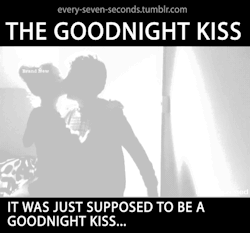 every-seven-seconds:  The goodnight kiss   These are the best&hellip;