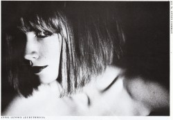tsun-zaku: Annie Lennox (Eurythmics) pic by ANTON CORBIJN ロッキング・オン rockin’on　1984年2月号 