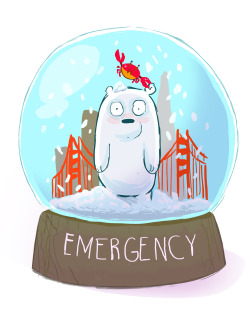 wedrawbears:  billybobmartinez:  This was a really fun episode to work on ( as a lover of the city of San Francisco and crustaceous things ) Premieres Friday, October 16th at 6:30 on Cartoon Network !!!  “Emergency” storyboarded Maddie Sharafian,
