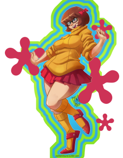 nsfwkevinsano: zwitterkitsune:  I never was really into Scooby Doo while growing up, but Velma is hot anyways so here, have some OG sweater gal :3 Gud Velma 