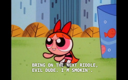 j-rawr-s:  koolestkidoyouknow:  I was watching the powerpuff girls on netflix and the show got real way too fast  Wow