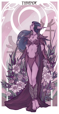 antaarf: Oops I did it again  Well I’m still very inspired by Tyrande. I realy liked to draw her and I’m sure that I will continue Another modern version. Also you can check other drawings with Tyrande in this style on my blog^^ 
