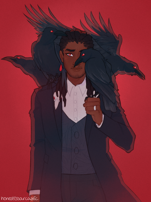 honestlysarcastic:being an emissary of the raven queen means being dedicated to the aesthetic