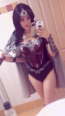savingthrowvssexy:  Wonder Woman cosplay by Eve Beauregard