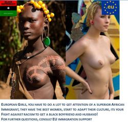 djaam-white:  Eurabiafrica  all whites must submit to Black Men  