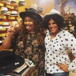 marfmellow:  borntodie:  I got to meet the lovely and amazing @quincyspice  and she fitted me with the first hat that ever fit my fat head. #marfmellow #blackgirlmagic #neworleans   ERMAGERD IM SO HAPY I FOUND THIS POST! I appreciated you stopping by