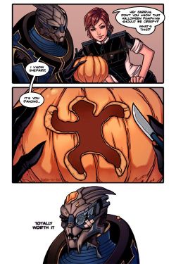 FUCKIN&rsquo; OWNED SHEPHARD!  AHAHAH!  GARRUS.  &lt;3  Addendum:  Since someone thinks it matters, apparently this belongs to kate-n-bd but I can&rsquo;t prove that.  Who knows. 