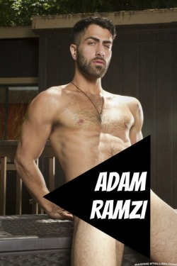 ADAM RAMZI at RagingStallion- CLICK THIS TEXT to see the NSFW original.  More men here: http://bit.ly/adultvideomen