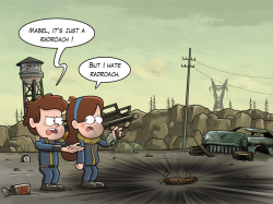 falloutaddicted:  Damn radroaches! They’re everywhere… by deviant artist Markmak