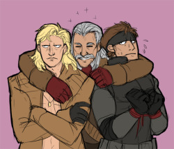 syberfag:  Give uncle Ocelot a hug &lsquo;Take him to the torture chamber already MY GOD&rsquo; 