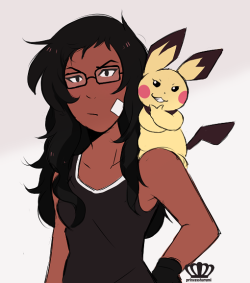   i have a pichu named choco and this is how i imagine her face whenever she uses nasty plot  