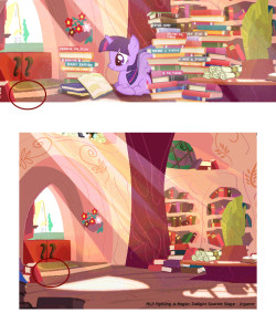 datcatwhatcameback:  catfood-mcfly:  Hasbro: FIGHTING IS MAGIC IS INFRINGEMENT, TAKE IT DOWN! C&amp;D!!LaterHasbro: Hey, we need a nice background image of Twilight’s library for our facebook page header. OH LOOK, HERE’S ONE!   Oh wow.  Fuck Hasbro.