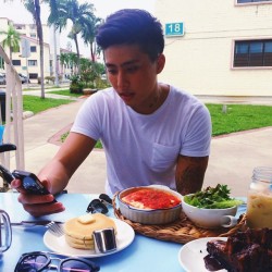merlionboys:  Tattoo Tuesday?Even bad boys smile too. But I think he’s not bad. Cute. :Phttp://merlionboys.tumblr.com/
