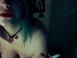touchtitties:  Smoking Goddess tease video is up for sale!  