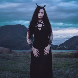 reereephillips: Mother.  I’m not usually photographed in such natural makeup, but I think it suited for this shoot.   Model/MUA: ReeRee Phillips  Skirt: Mystic Thread Bodysuit: Killstar Headpiece/Horns: Restyle Photographer: Alterd Mind 