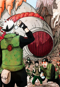 bushidocaps:  The reactions upon seeing Kakashi’s face are hilarious.  