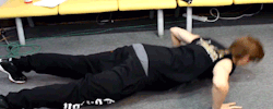 milky-gom:  Teen Top's "push ups and table ups" 