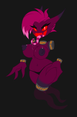 lil-mizz-jay:  Daeva the Haunter!Adoptable Redesign for KriegTheMonster!A loooooong time ago, Krieg got an adoptable from me that he calls Daeva, a Haunter “Pokedoptable” that I made.I drew her a few months ago in an updated style, and he wanted to