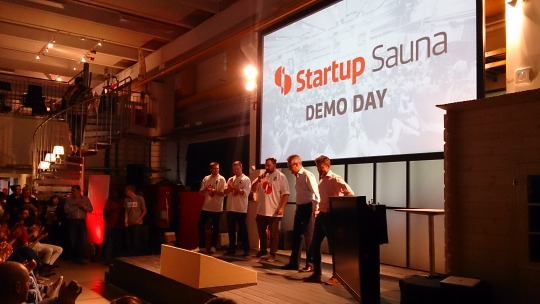 Startup Sauna demo day