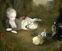 murphydesign:  Outsider digital painter Ray Caesar celebrates a new collection of Angels. Read more here.
