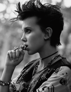 johnbogeyas:  Millie Bobby Brown photographed by Mikael Jansson for Interview Magazine 2016 