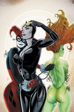 extraordinarycomics:  Gotham city Sirens by Guillem March.