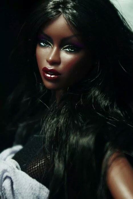 Beautiful black barbie doll