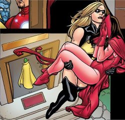 dazzledfirestar:  Just a reminder that if you hate on Wanda for Carol’s sake, Carol would probably think you’re a dick. Because we shouldn’t be asking why Wanda gets to be there instead of Carol. It’s shouldn’t be an “instead of&quot; situation!