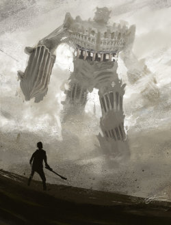 assorted-goodness:  The Shadow of the Colossus Created by Mike Yakovlev Artist: Tumblr || DeviantART || Blog 