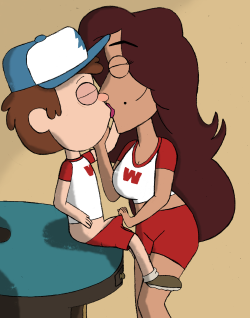 xxmercurial-darknessxx:  Part Two of a whole bunch of old CW art I did that I intended to be part of image sets (this one was going to be about Dipper in the news room, but I ultimately scrapped it - though the comic I got from ImFamous a while back was