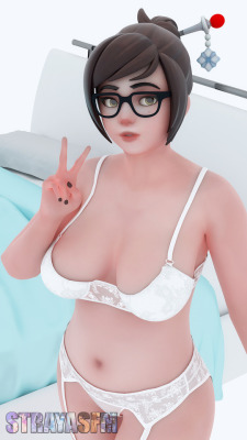 strayasfm: Mei Scrap Poster So I spent some time today pissing around in Blender - I saw VGerotica put up a lewd Mei a while ago on smutbase, and I wanted to give her a try. Furthermore, I wanted to see what she’d look like in some lingerie and voila.