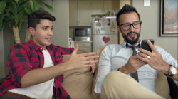 wickedgayblog:  Dad Takes Over His Gay Son’s Tinder in New Voting PSA in Canada (VIDEO)   