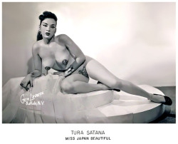 Tura Satana          aka. “Miss Japan Beautiful”..