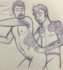 mishaafterdark Â said:Requested by anon for some ftm couples with tattoos. This was the tester image, going to practice with some more. :) hope you like it so far anon!!http://transeroticart.tumblr.com Â  said:A superb job! Â We hope youâ€™ll do more
