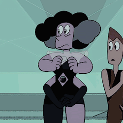 giffing-su: “You must be Rhodonite! A Ruby and a Pearl, that must have been a story. I want all the details.”
