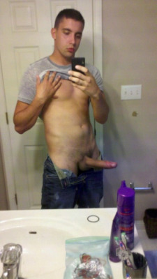 fuckingcocks:  can’t get enough of this picture…he has a fucking perfect dutch cock! 