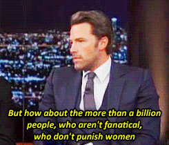 ldrliving:  steven-gerrard: Ben Affleck speaks about Islamophobia X  Ben Affleck.. Just became my favourite person in the US in the space of 2 minutes! 😍 