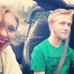 Learning to drive stick in the Wrangler! &lt;3
