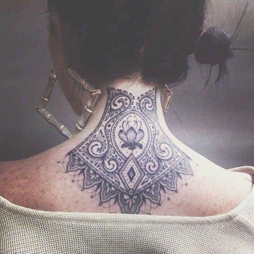 Neck Tattoo Ideas  Tumblr-4575