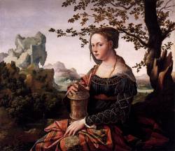 nascent-1:  Mary Magdalen by Jan Van Scorel, 1528 