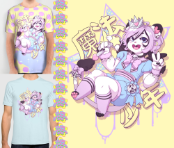 mahouprince:  clubgalaxy:    I drew up a cute t-shirt design for all those magical boys out there! the small print one comes in several colours of t-shirt~   All Over Print / Regular T-shirt  This is absolutely precious!!! I love it so much oh goodness