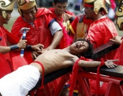 Majority of today&rsquo;s Christians do symbolic things to show their devotion to Christianity. But in the Philippines, it is taken one step further by ritualistically hurting themselves with the act of their own crucifixion. Basically, participating