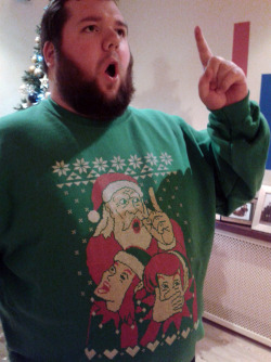 letsallgotothelobby:  Got my christmas jumper! 