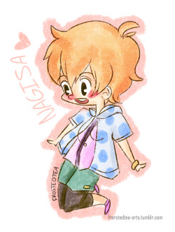 frostedtea-arts:  I never want to stop drawing Nagisa ; u ;  Re-blogged from my art blog ^o^ 